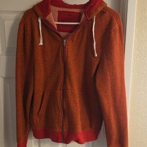 Urban Outfitters Red and Pink Ultimate Hoodie